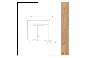 Mod Design Förvaringsskåp - Trä/Vit - Förvaring - Förvaringsmöbler - Byrå