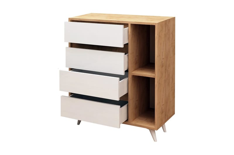 Mod Design Förvaringsskåp - Trä/Vit - Förvaring - Förvaringsmöbler - Byrå