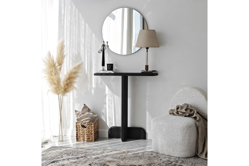 Nariyuki Byrå - Antracit - Möbler - Vardagsrum - Soffbord & vardagsrumsbord - Sidobord & lampbord - Piedestal & pelarbord