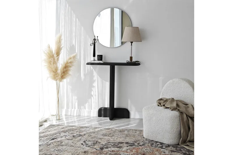 Nariyuki Byrå - Antracit - Möbler - Vardagsrum - Soffbord & vardagsrumsbord - Sidobord & lampbord - Piedestal & pelarbord