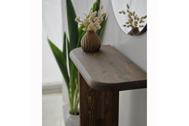 Nariyuki Byrå - Valnöt - Möbler - Vardagsrum - Soffbord & vardagsrumsbord - Sidobord & lampbord - Piedestal & pelarbord