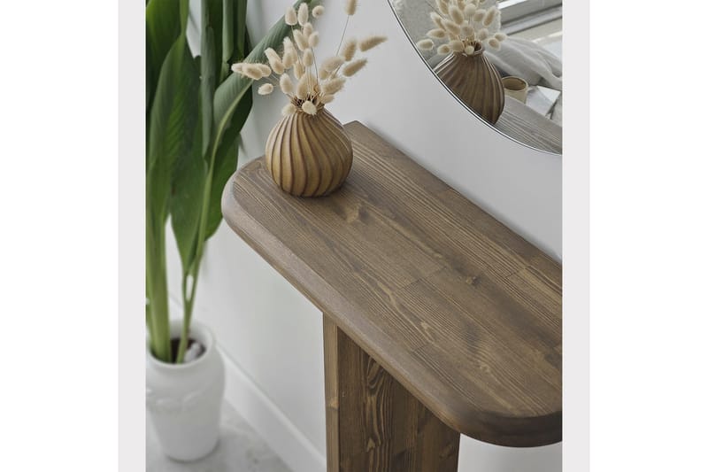 Nariyuki Byrå - Valnöt - Möbler - Vardagsrum - Soffbord & vardagsrumsbord - Sidobord & lampbord - Piedestal & pelarbord