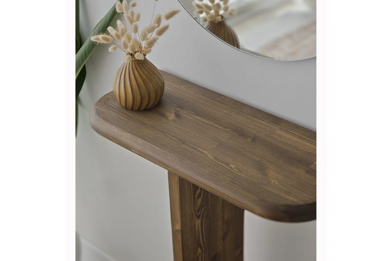 Nariyuki Byrå - Valnöt - Möbler - Vardagsrum - Soffbord & vardagsrumsbord - Sidobord & lampbord - Piedestal & pelarbord