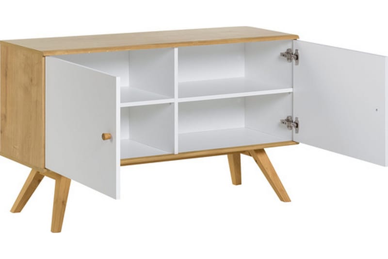 Nature Byrå Vit/Natur - Vit/Trä/natur - Förvaring - Förvaringsmöbler - Byrå
