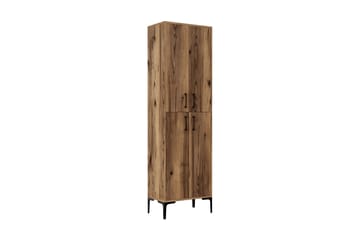 NAUEN Highboard 60x35 cm Mörkbrun