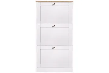 Naveen Skolåda 70x130 cm - Vit/Brun - Förvaring - Sko- & klädförvaring - Skoförvaring - Skolåda