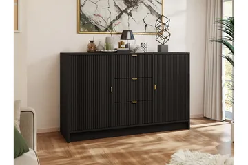 Novaj Highboard - Svart - Förvaring - Förvaringsmöbler - Byrå