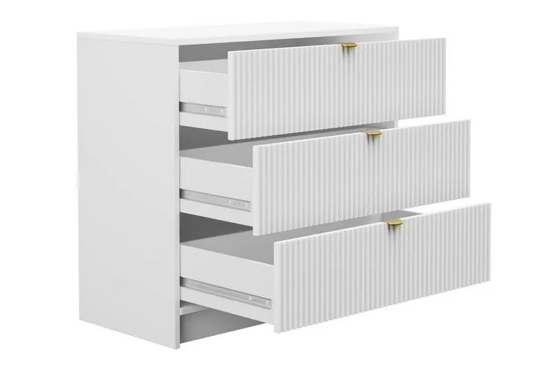 Novaj Highboard - Vit - Förvaring - Förvaringsmöbler - Byrå