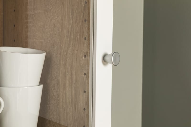 NUVOLERA Skåp 41 Ek/Vit - Förvaring - Förvaringsmöbler - Byrå