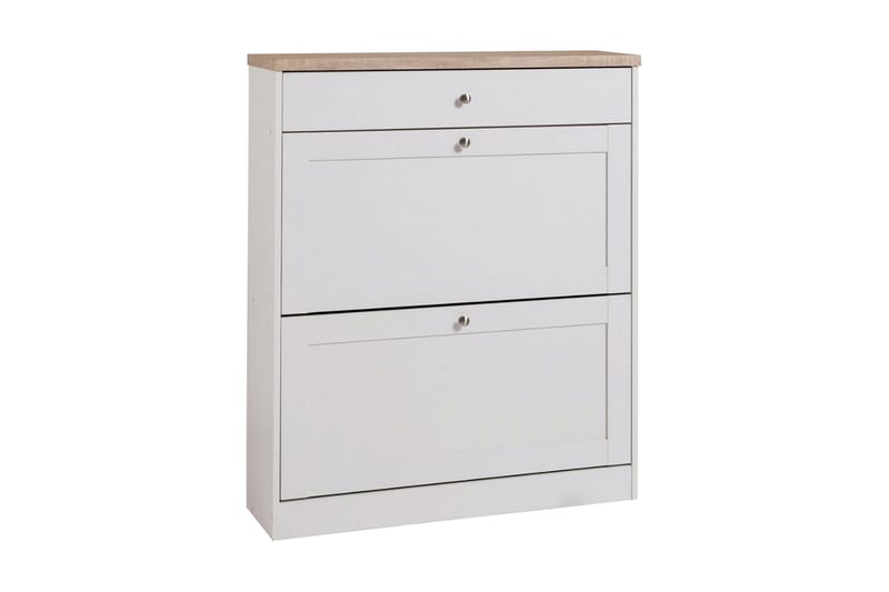 PAVICA Skolåda 90 Vit/Brun