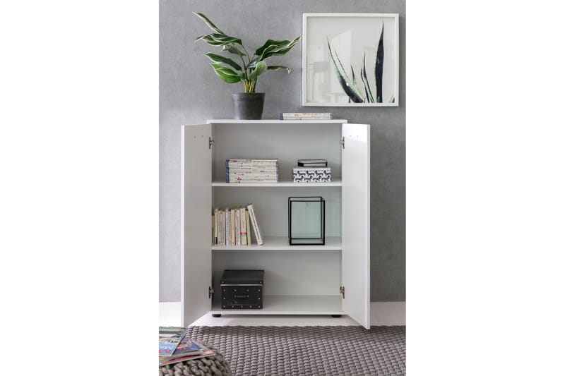 Pinuelas Byrå 71x35 cm - Vit - Förvaring - Förvaringsmöbler - Byrå