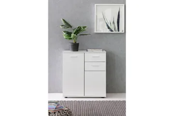Pinuelas Byrå 71x36 cm - Vit - Förvaring - Förvaringsmöbler - Byrå