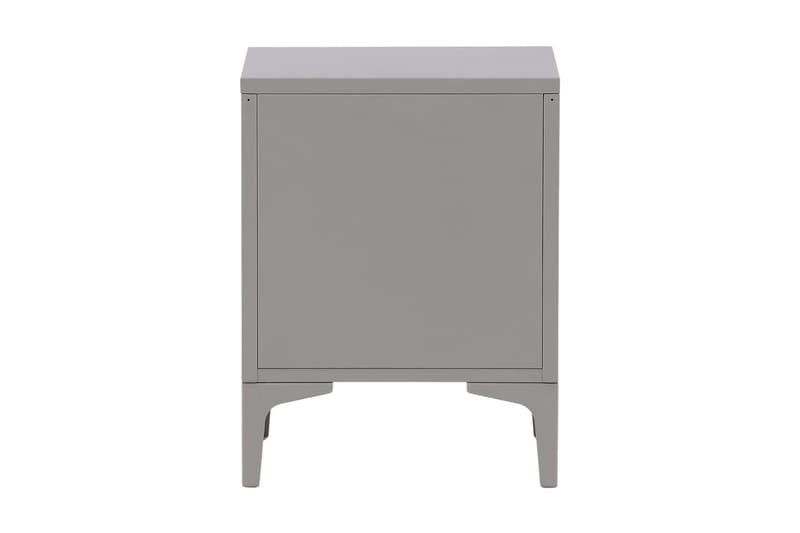 Piring Skåpsbyrå med två lådor 45x40x52 cm - Ljusgrå - Förvaring - Förvaringsmöbler - Byrå