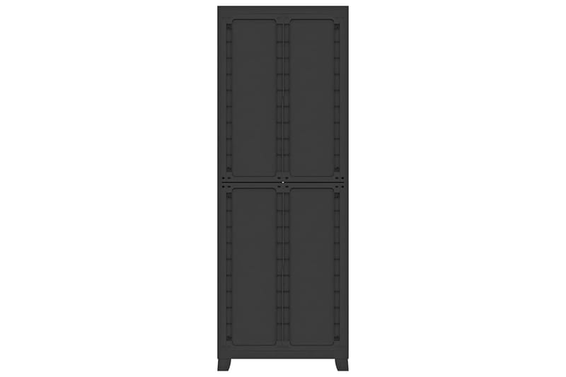 Plastskåp 65x45x181 cm - Grå - Förvaring - Förvaringsmöbler - Byrå