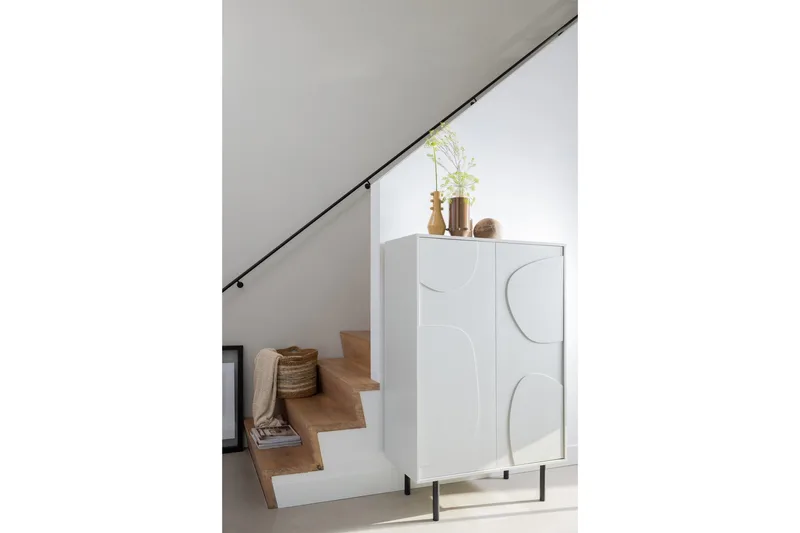 Popinder Highboard - Beige - Förvaring - Förvaringsmöbler - Byrå
