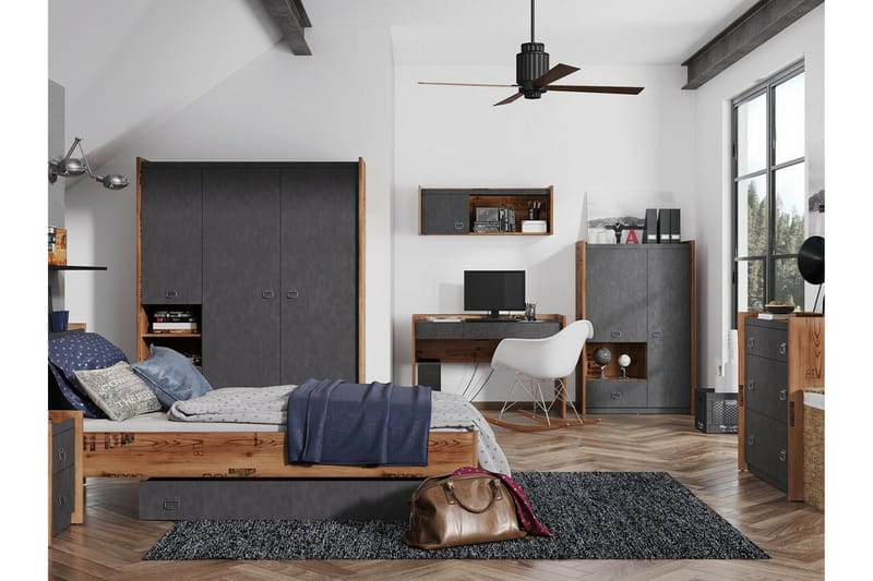 Rathmore Highboard Grå - Förvaring - Förvaringsmöbler - Byrå
