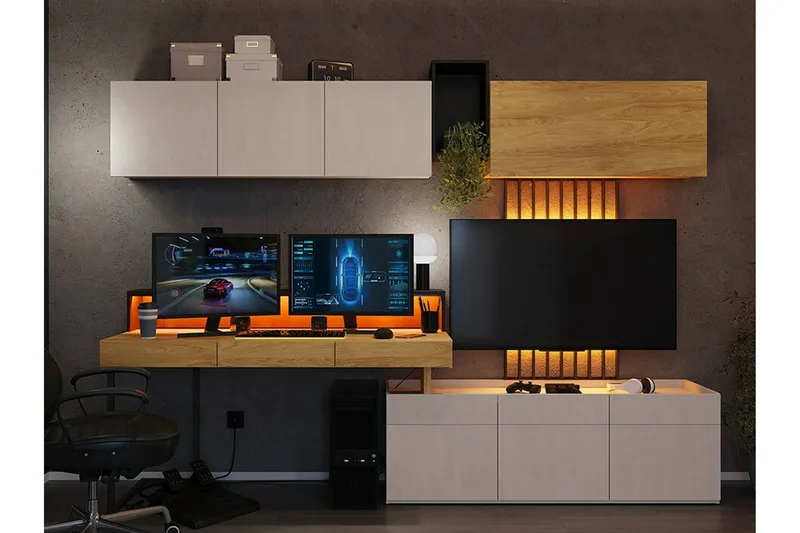 Rathmore Highboard Light brown - Förvaring - Förvaringsmöbler - Byrå