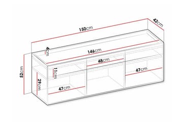 Rathmore Highboard - Förvaring - Förvaringsmöbler - Byrå