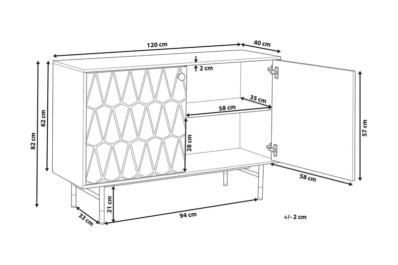 Repeta Skåp - Vit - Förvaring - Förvaringsmöbler - Byrå