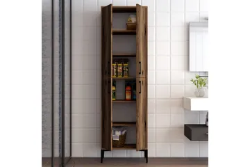 Retzow Highboard 60x35 cm - Mörkbrun - Förvaring - Förvaringsmöbler - Byrå