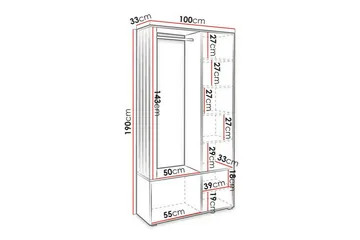 Rosehall Highboard - Förvaring - Förvaringsmöbler - Byrå