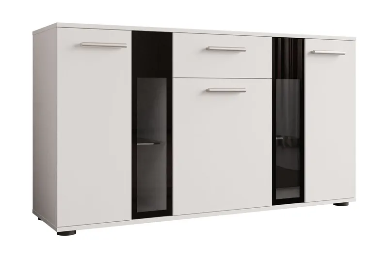 Salsa Byrå 140x40x80 cm - Vit - Förvaring - Förvaringsmöbler - Byrå