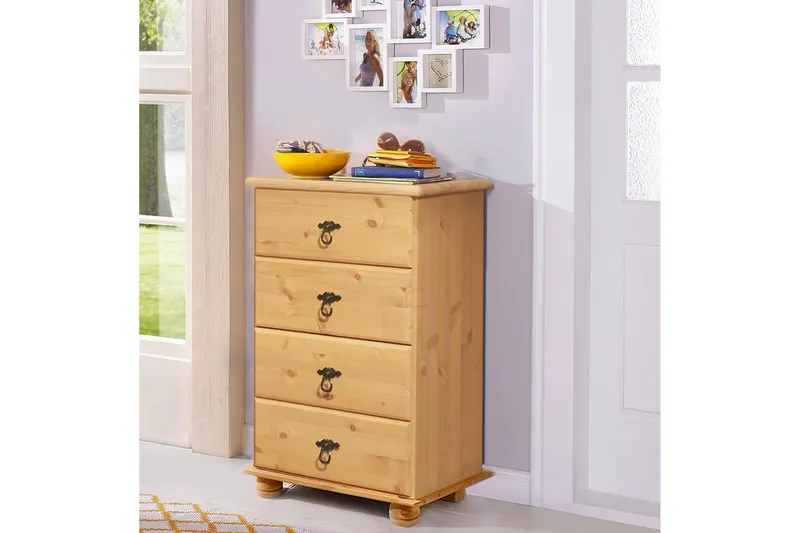 SARALA Byrå 50x80 Brun - Förvaring - Förvaringsmöbler - Byrå