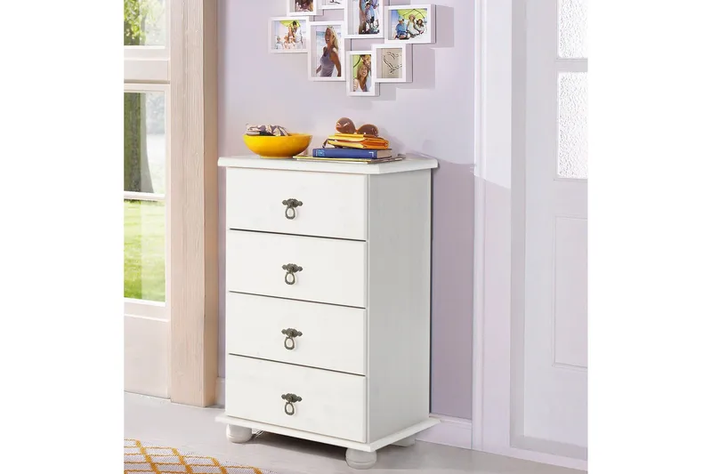 SARALA Byrå 50x80 Vit - Förvaring - Förvaringsmöbler - Byrå