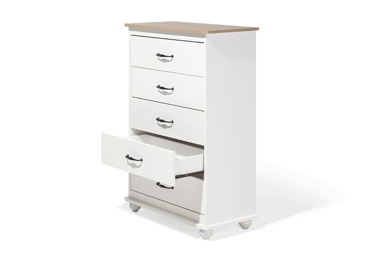 Sharon Byrå 39|76 cm - Vit - Förvaring - Förvaringsmöbler - Byrå