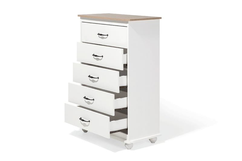 Sharon Byrå 39|76 cm - Vit - Förvaring - Förvaringsmöbler - Byrå