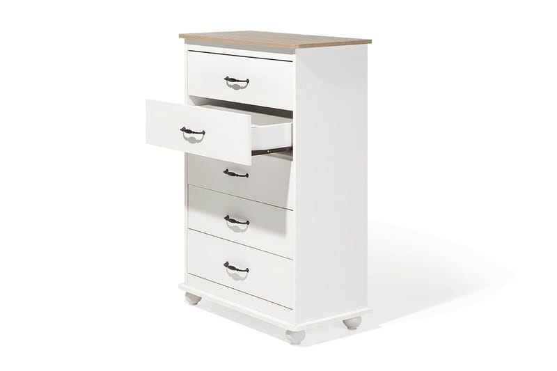 Sharon Byrå 39|76 cm - Vit - Förvaring - Förvaringsmöbler - Byrå