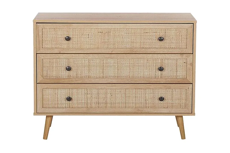 Skänk rotting ljusbrun PONCA - Trä/natur - Förvaring - Förvaringsmöbler - Byrå