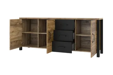 Skarebol Skåp - Svart/Trä/Natur - Förvaring - Förvaringsmöbler - Skänkar & sideboards