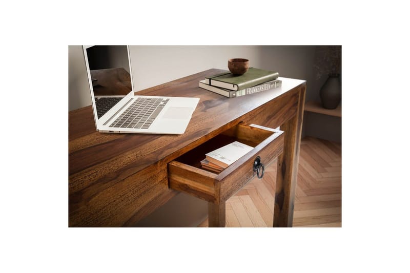 Skrivbord Wohnling för hemmakontor med låda i massivträ - Möbler - Hemmakontor - Skrivbord