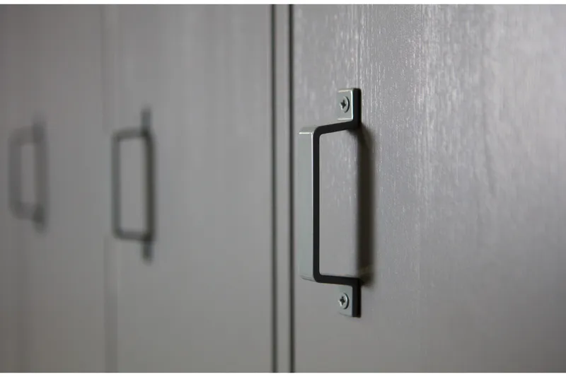 Stijn Förvaringsskåp 103x187x40 cm - Stålgrå Tall - Förvaring - Skåp - Förvaringsskåp - Klädskåp & omklädningsskåp