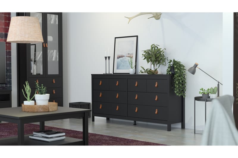 STOLFERS Byrå 38x159 cm Svart - Förvaring - Förvaringsmöbler - Byrå