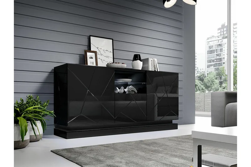 Strontian Highboard Scandinavian Choice Black - Förvaring - Förvaringsmöbler - Byrå