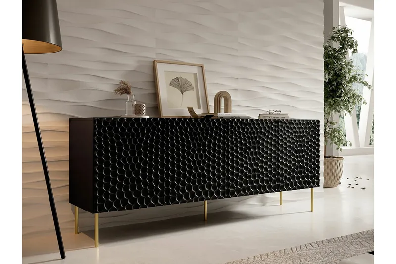 Strontian Highboard Scandinavian Choice Black - Förvaring - Förvaringsmöbler - Byrå