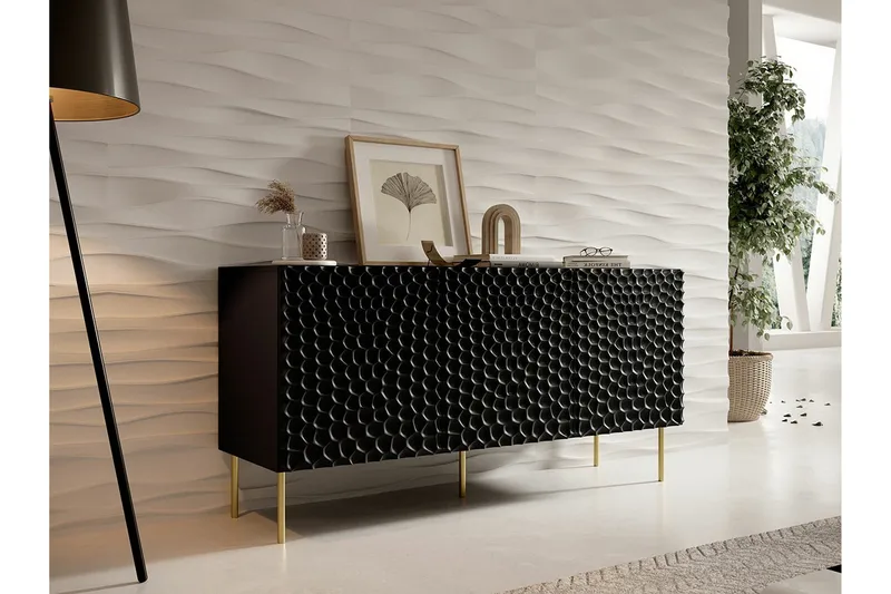 Strontian Highboard Scandinavian Choice Black - Förvaring - Förvaringsmöbler - Byrå