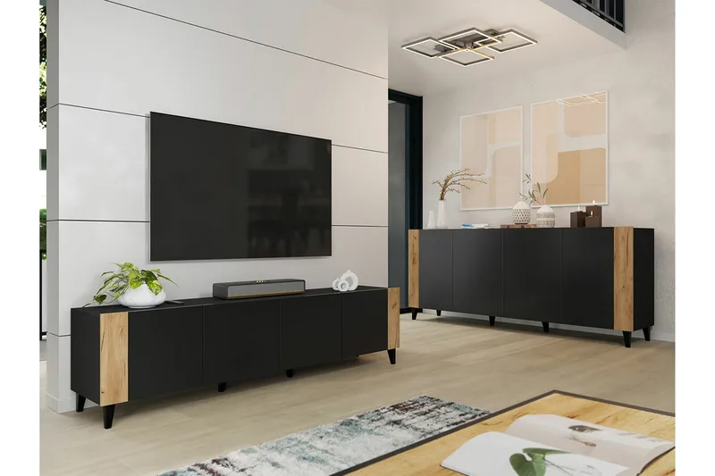 Strontian Highboard Scandinavian Choice Black - Förvaring - Förvaringsmöbler - Byrå