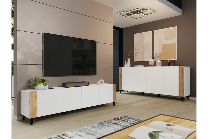 Strontian Highboard Scandinavian Choice White - Förvaring - Förvaringsmöbler - Byrå