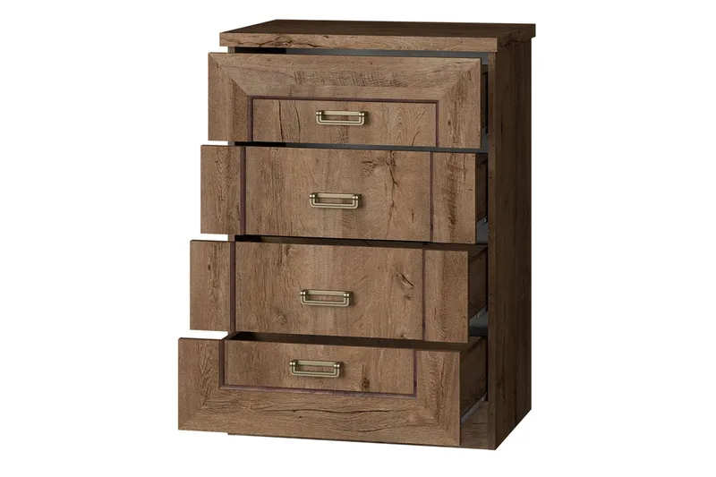 Tadeusz Byrå 63x44x90 cm - Brun - Förvaring - Förvaringsmöbler - Byrå