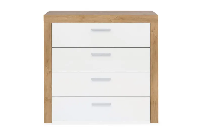 Tarka Byrå - Trä/Natur/Vit - Förvaring - Förvaringsmöbler - Byrå