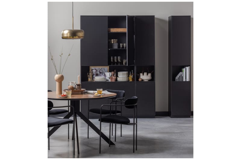 TATUL Highboard 110 cm Svart - Förvaring - Förvaringsmöbler - Byrå