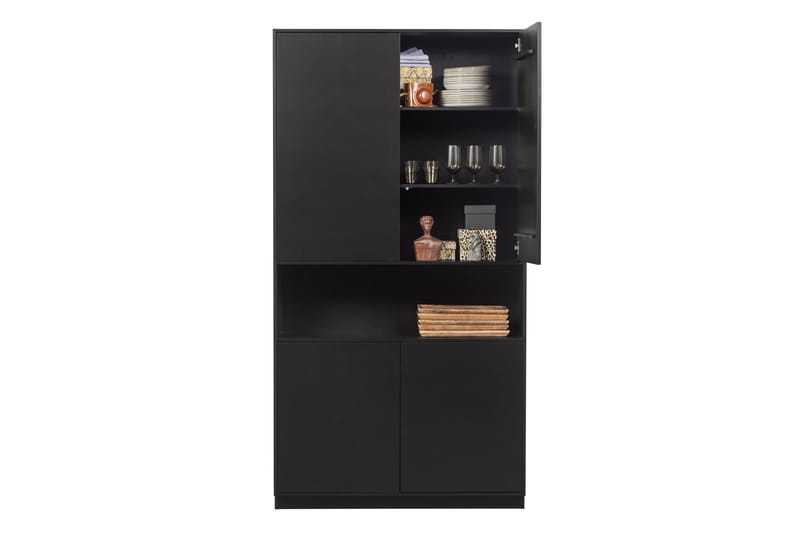 TATUL Highboard 110 cm Svart - Förvaring - Förvaringsmöbler - Byrå