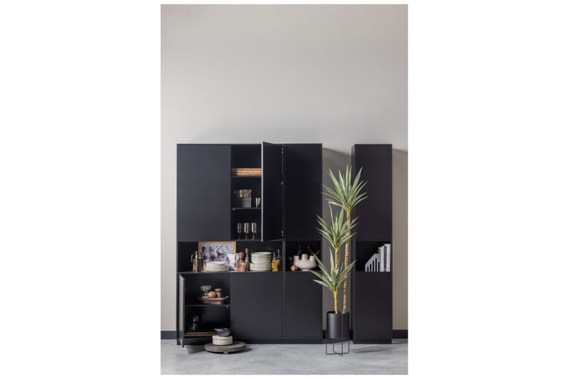 TATUL Highboard 110 cm Svart - Förvaring - Förvaringsmöbler - Byrå