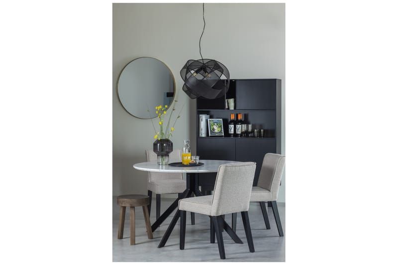 TATUL Highboard 40x100 cm Svart - Förvaring - Förvaringsmöbler - Byrå