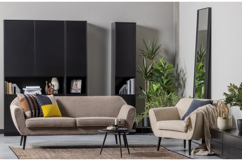 TATUL Highboard 40x40 cm Svart - Förvaring - Förvaringsmöbler - Byrå