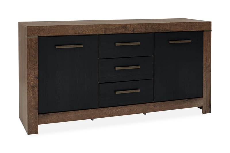 THALITA Byrå 160x85 cm Brun Brun - Trä/natur|Svart - Förvaring - Förvaringsmöbler - Byrå