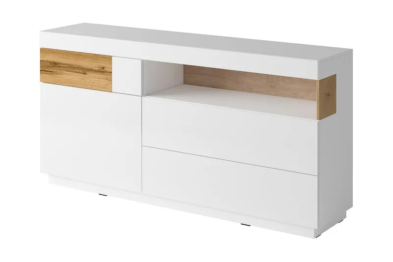 Tomeka Byrå, Vit/Trä